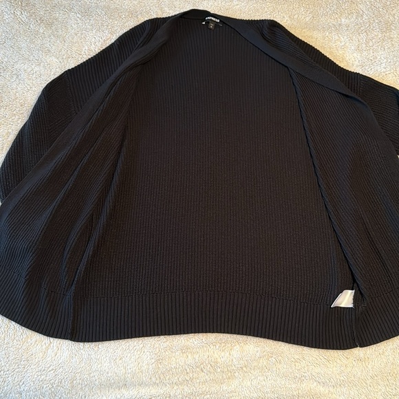 🖤 EUC Women’s Express Open Front Sweater – Size Large - Picture 4 of 7